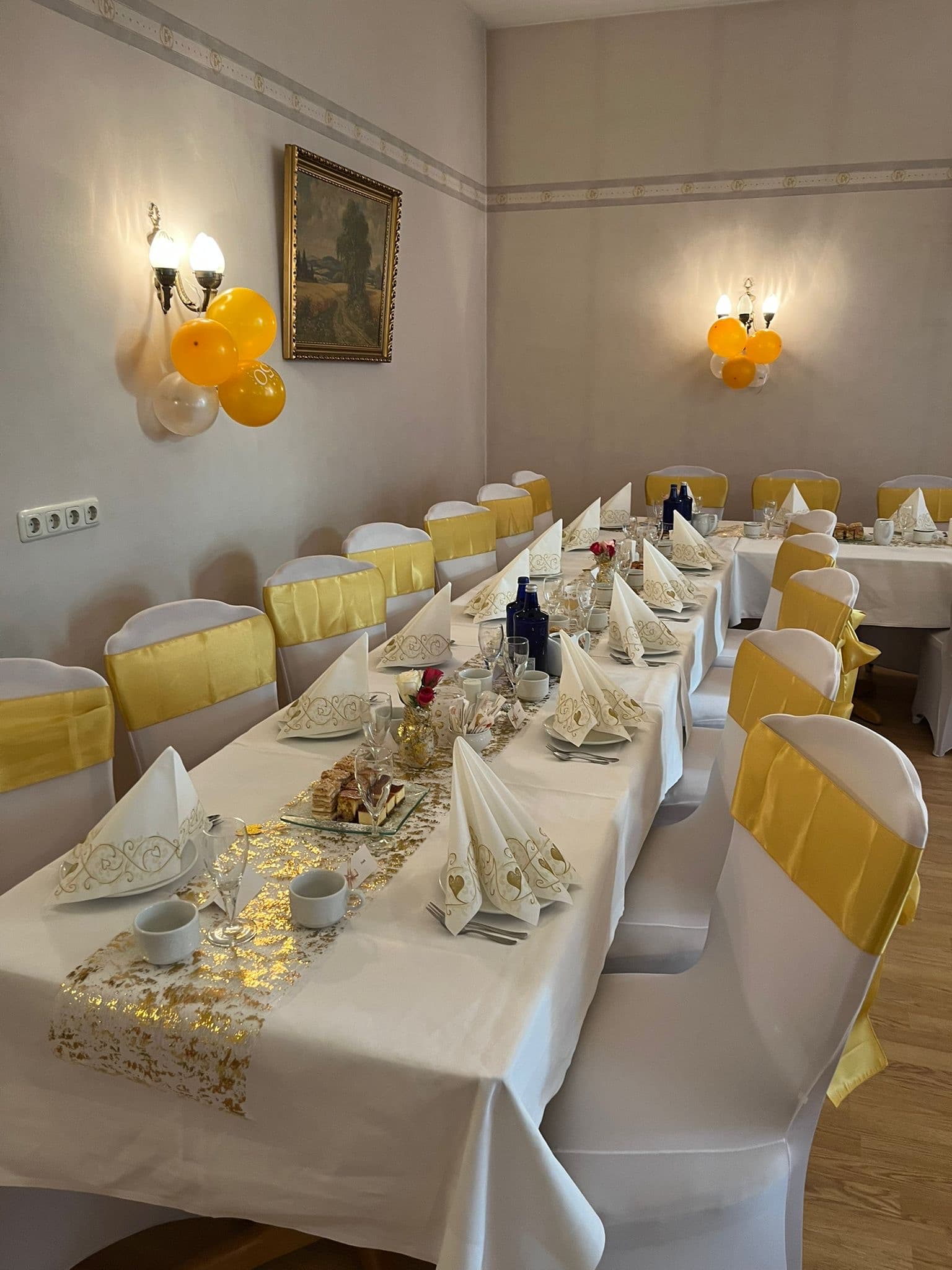 Feier zum 50. Geburtstag im Restaurant Alt-Karow