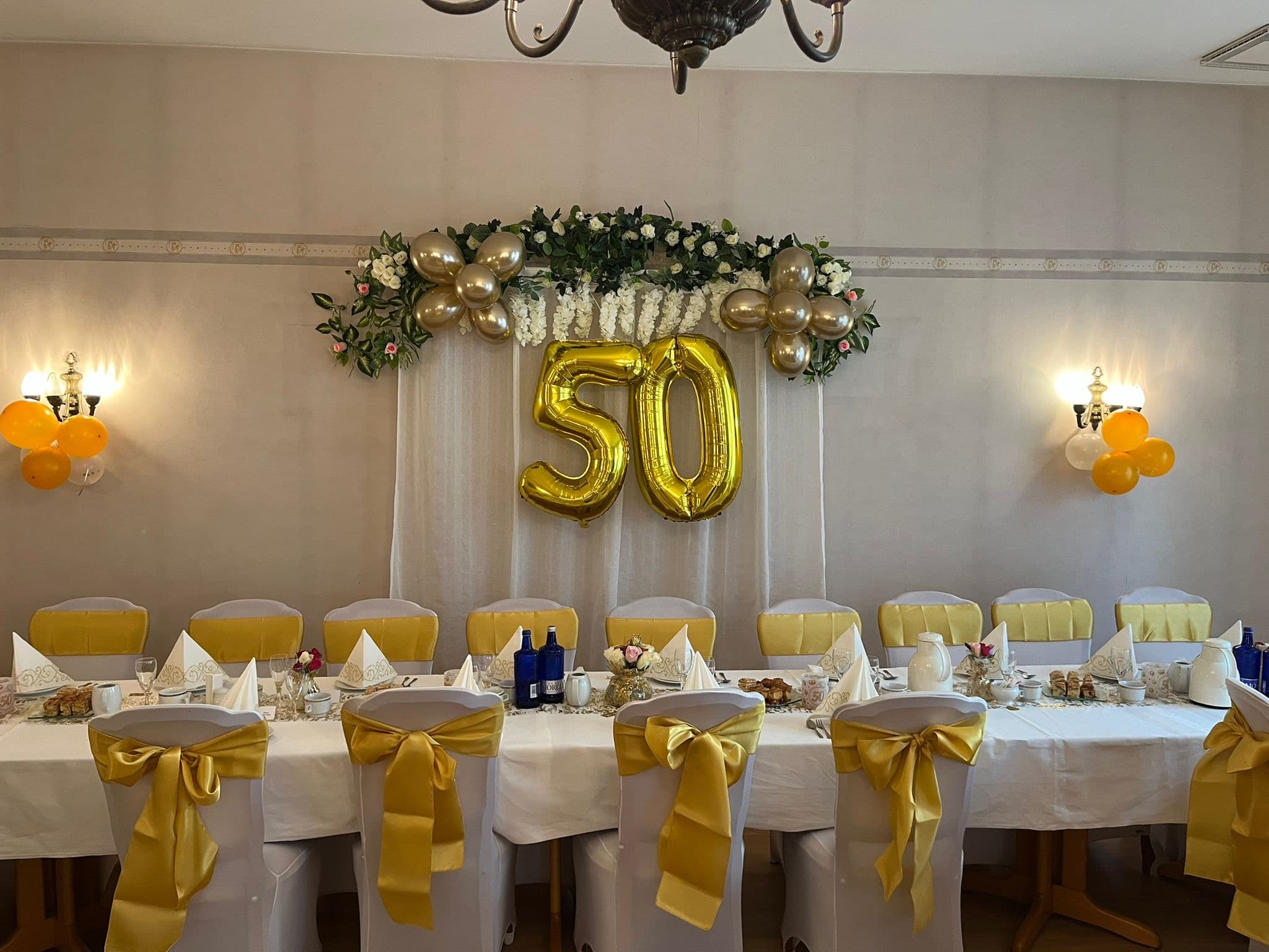 Feier zum 50. Geburtstag im Restaurant Alt-Karow