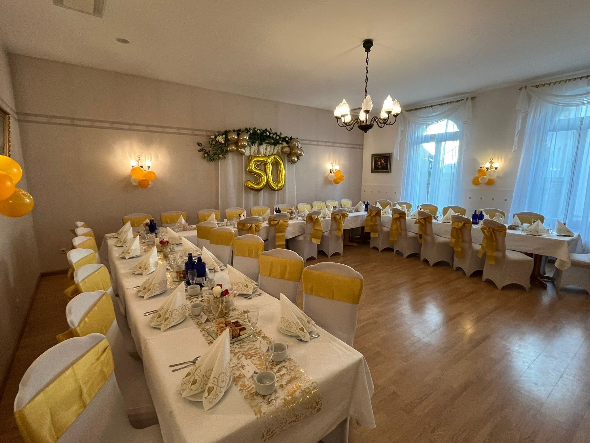 Feier zum 50. Geburtstag im Restaurant Alt-Karow