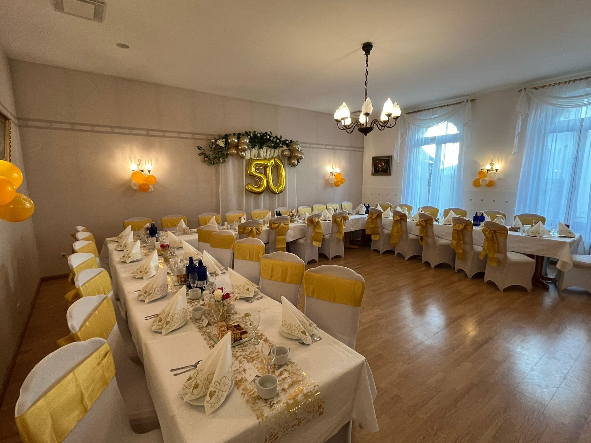 Feier zum 50. Geburtstag im Restaurant Alt-Karow