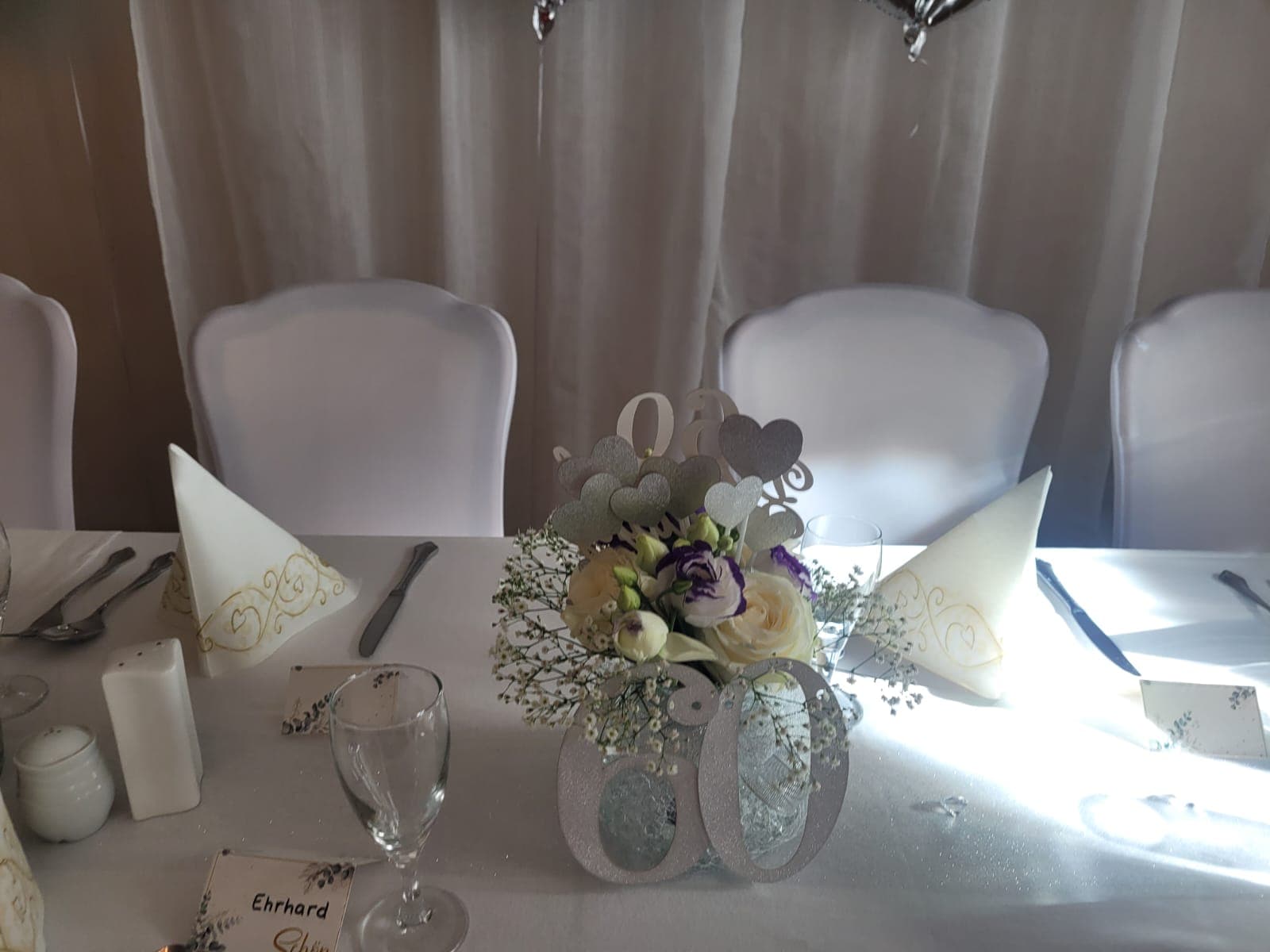 Feier zum 60. Geburtstag im Restaurant Alt-Karow