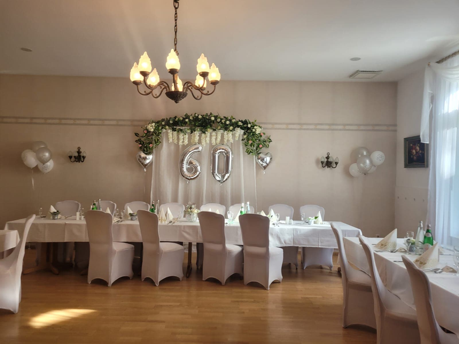 Feier zum 60. Geburtstag im Restaurant Alt-Karow